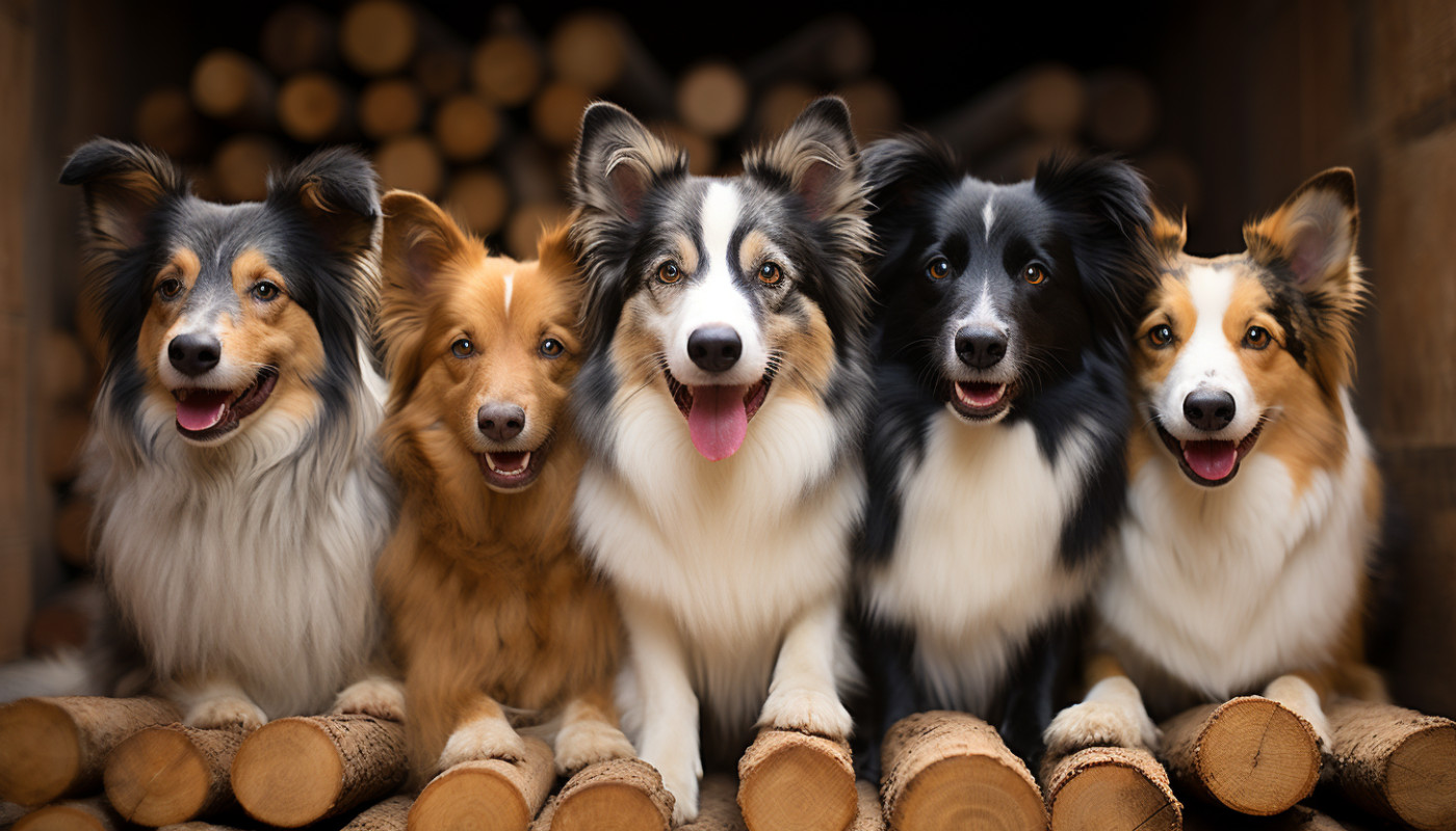 Les implications génétiques des différentes couleurs de pelage chez les border collies et leur santé